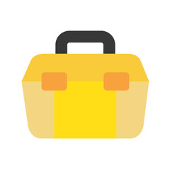 Toolbox icon vector image. Suitable for mobile apps, web apps and print media.