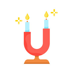 Two Candles icon vector image. Suitable for mobile apps, web apps and print media.