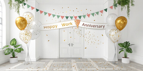happy work anniversary background images