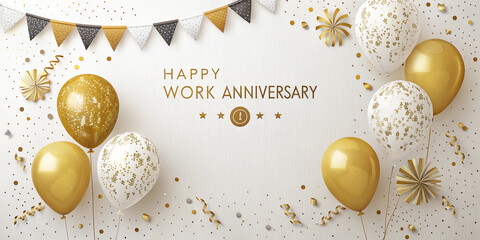 happy work anniversary background images