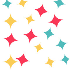 Groovy Sparkles Seamless Pattern