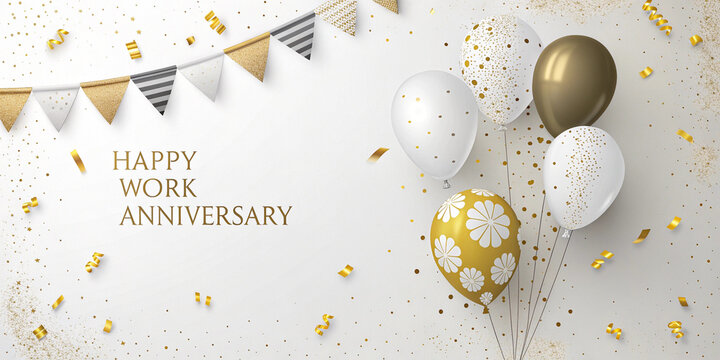 happy work anniversary background images
