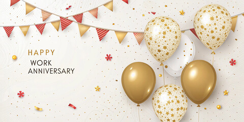 happy work anniversary background images