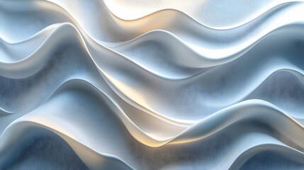 Abstract design of undulating light and texture.