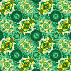 mandala, weaving ling lines, is an artistic element that can be used in many ways, whether it is printing, textiles, ceramics or building patterns.