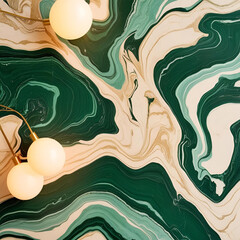 seamless pattern with green 