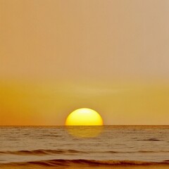 Obraz premium sunset on the beach