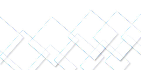 Geometric Shadow Tiles. Seamless Modern Texture. Square Tiles Background. 3D Tile Design