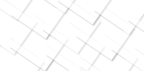 Geometric Shadow Tiles. Seamless Modern Texture. Square Tiles Background. 3D Tile Design