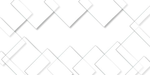 Geometric Shadow Tiles. Seamless Modern Texture. Square Tiles Background. 3D Tile Design