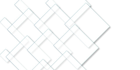 Geometric Shadow Tiles. Seamless Modern Texture. Square Tiles Background. 3D Tile Design