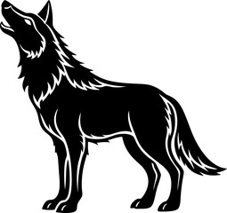 wolf vector illustration