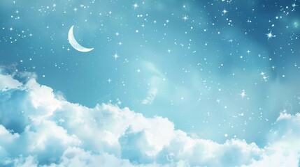 Pastel Blue Holiday Dreams