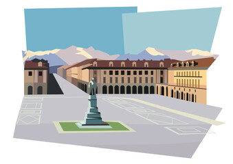 cuneo piazza Galimberti