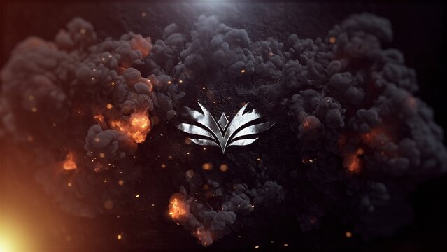 Fire Explosion Logo Reveal