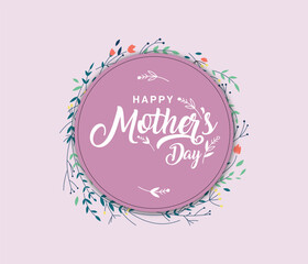 Mother's day card greeting design, mom day 11