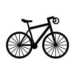 Bike Icon Vector Illustration ? Cartoon Clipart and Line Art Design 1.eps
