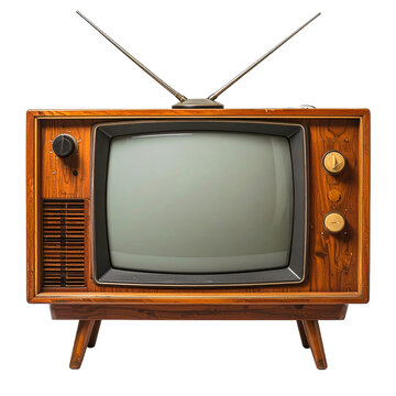 Retro TV Transparent Background PNG