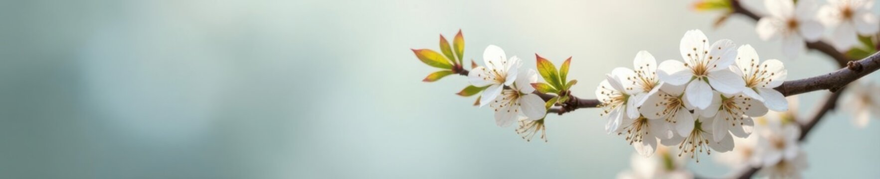 White blossoms cover branches of a bird cherry tree , outdoor, bloom