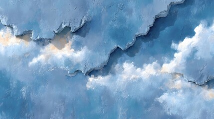 Muted baby denim blue wallpaper, ultra minimal pastel