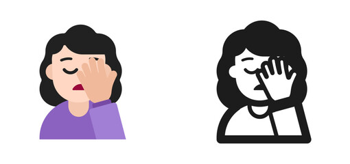 Woman Facepalming Emoji
