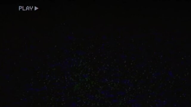VHS Dark Static Noise Floor Vintage Overlay
