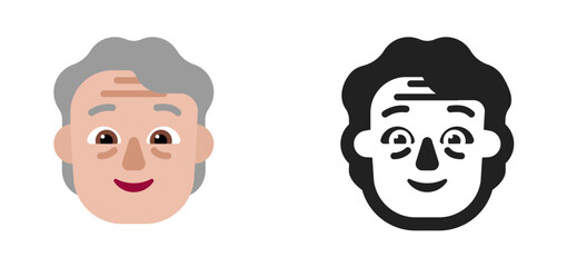 Older Person's Face Emoji
