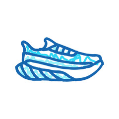 training gear clothing icon doodle illustration