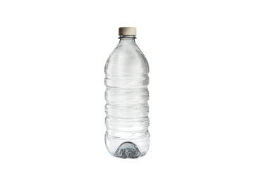 Water bottle on black back