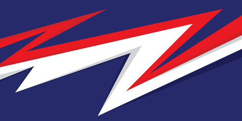 Abstract modern geometric stripes racing background for car wrap vinyl decal