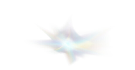 PNG stunning crystal  rainbow light composition featuring a vibrant spectrum, lens effects, png a...
