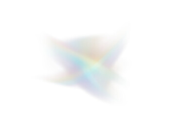 PNG stunning crystal  rainbow light composition featuring a vibrant spectrum, lens effects, png a...