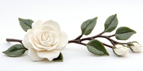 photo of ceramic china rose --