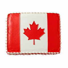 Canadian Flag Cake Recipe and Images