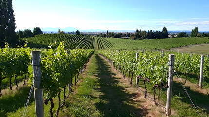 A Scenic Vineyard Landscape with Rolling Grapevines St Baef71f3 142f 4092 Af2e 579e3a4e9512 3