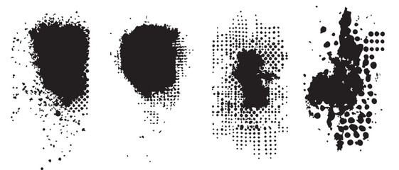 Black Ink Splatter Textures HighResolution Background Images