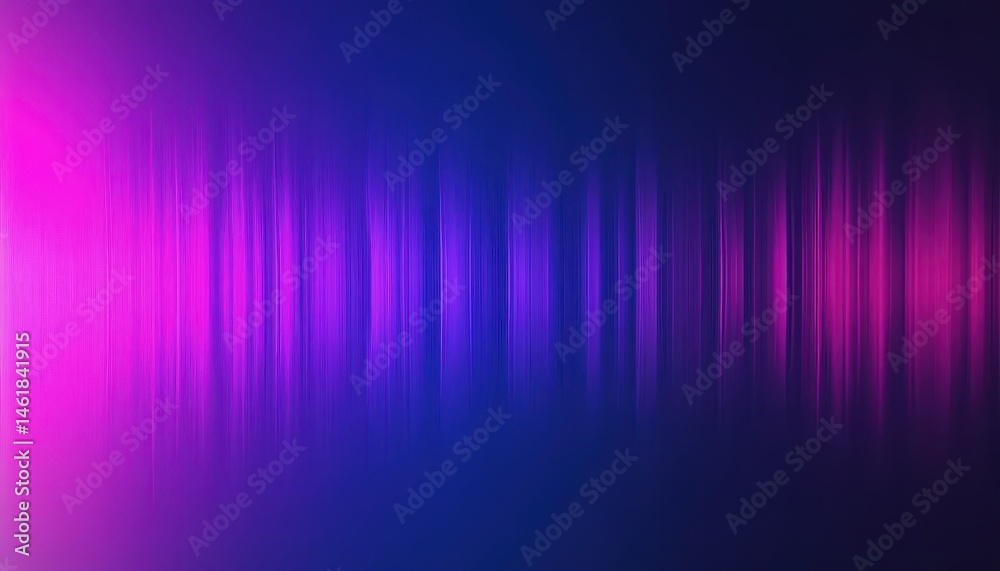 Aufkleber Abstract Blue and Purple Gradient Background with Vertical Lines Texture Graphic Art Modern Wallpaper Backdrop in Bright Color Dynamic Visual Style