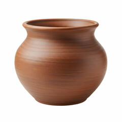 Brown Clay Pot Earthenware Pottery Ceramic Vessel Image