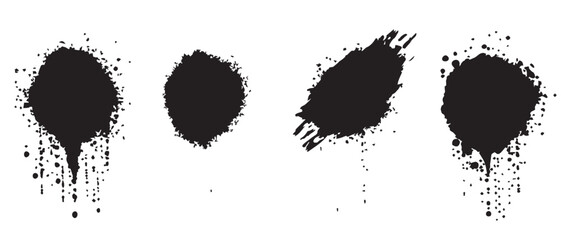 Black Ink Splatter Textures HighResolution Background Images