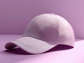 Fototapeta premium Lilac Baseball Cap