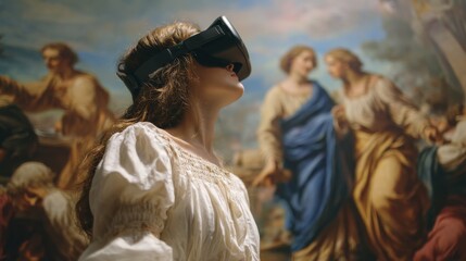 Futuristic VR Art Experience