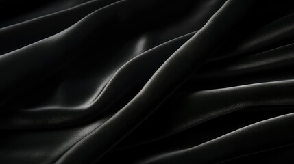 Fototapeta premium luxurious black cloth texture