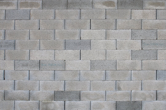 Texture bloc b&eacute;ton, mur en parpaing