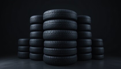 Post-Apocalyptic Tire Wasteland