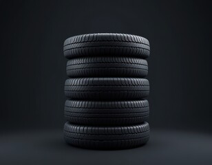 Post-Apocalyptic Tire Wasteland