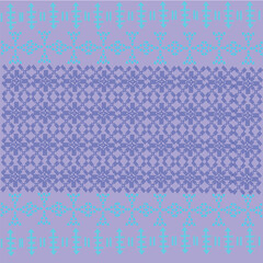 seamless knitted pattern