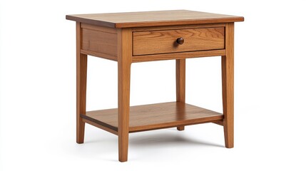 wooden chair isolated on white