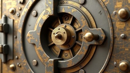 The Mystery of Retro Mechanical Safe Box