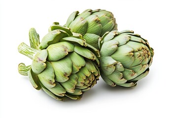 Obraz premium artichoke on a white background