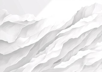 Fototapeta premium Crumpled Paper Texture with Intricate Folds and Creases